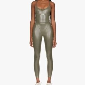 Adidas x Women's Ivy Park V-Neck Bodysuit Catsuit Size S HR6882